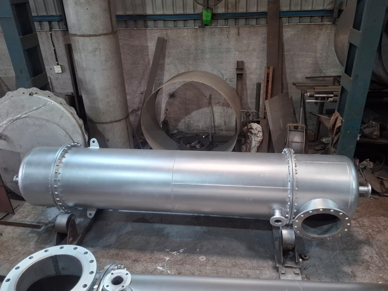 Shell & Tube Exchanger — Heat Exchangers fabricated by Tech Mech Engineering