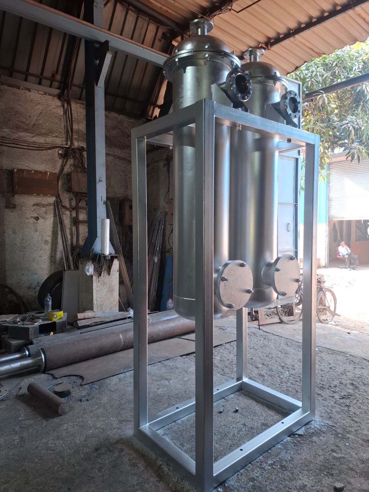 Structural Frame & Skid — Structural Fabrication fabricated by Tech Mech Engineering